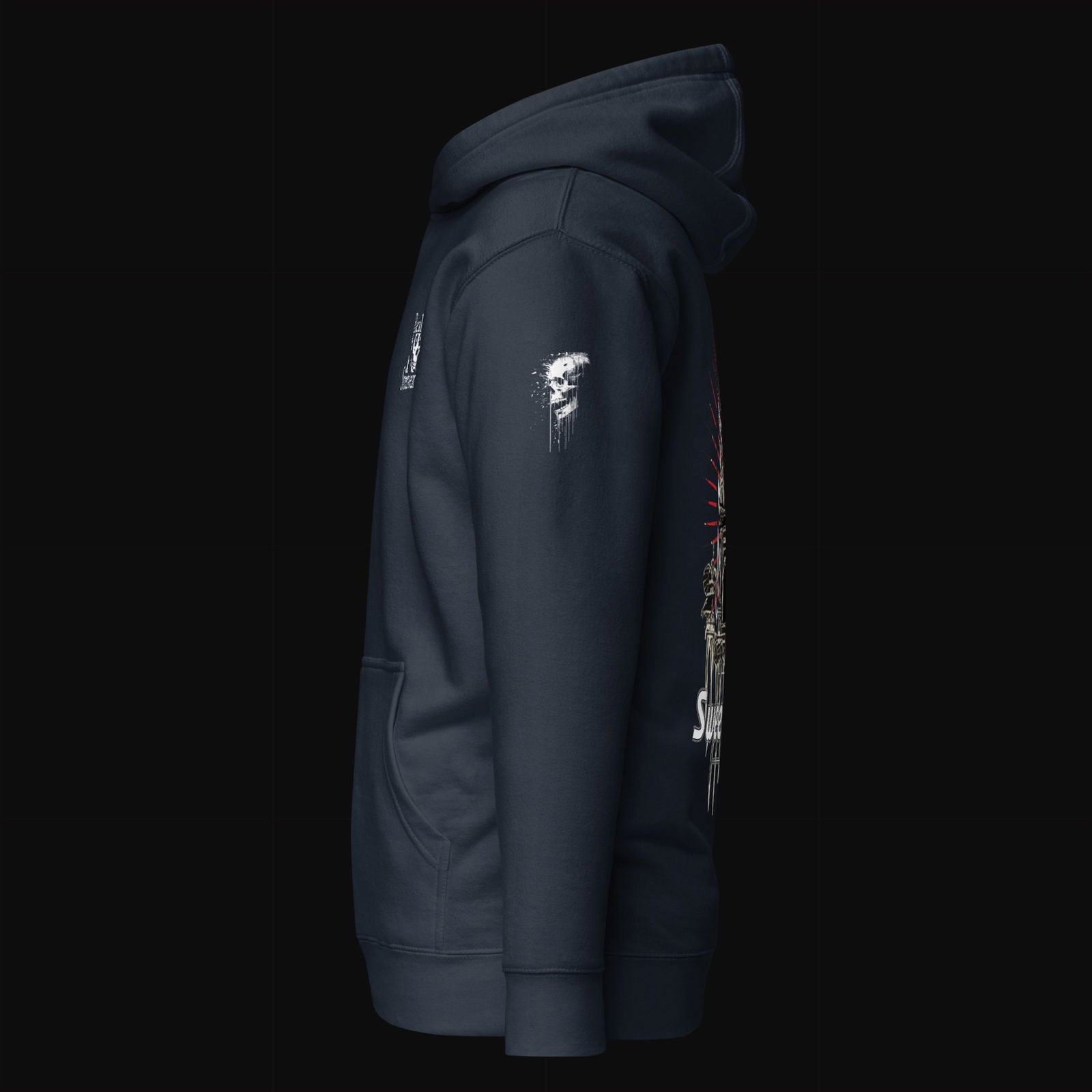 Abandoned Sanctuary Cotton Hoodie - Sweet As Hell Designs