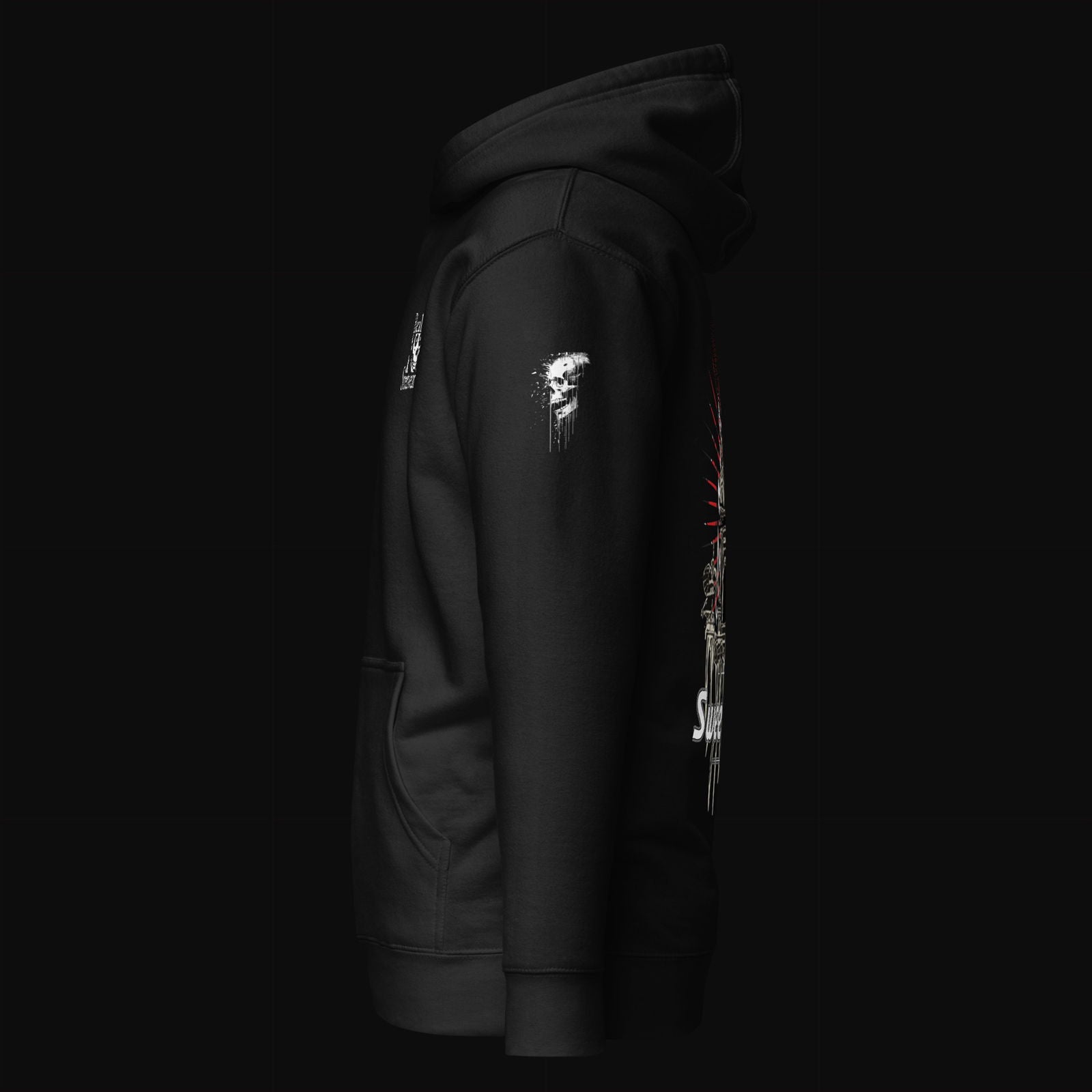 Abandoned Sanctuary Cotton Hoodie - Sweet As Hell Designs
