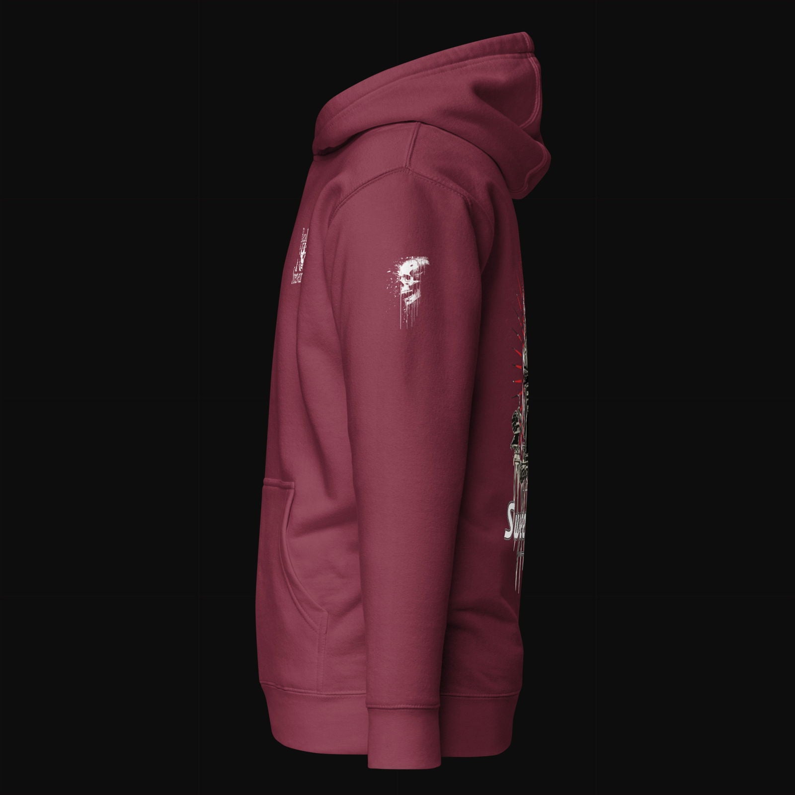 Abandoned Sanctuary Cotton Hoodie - Sweet As Hell Designs
