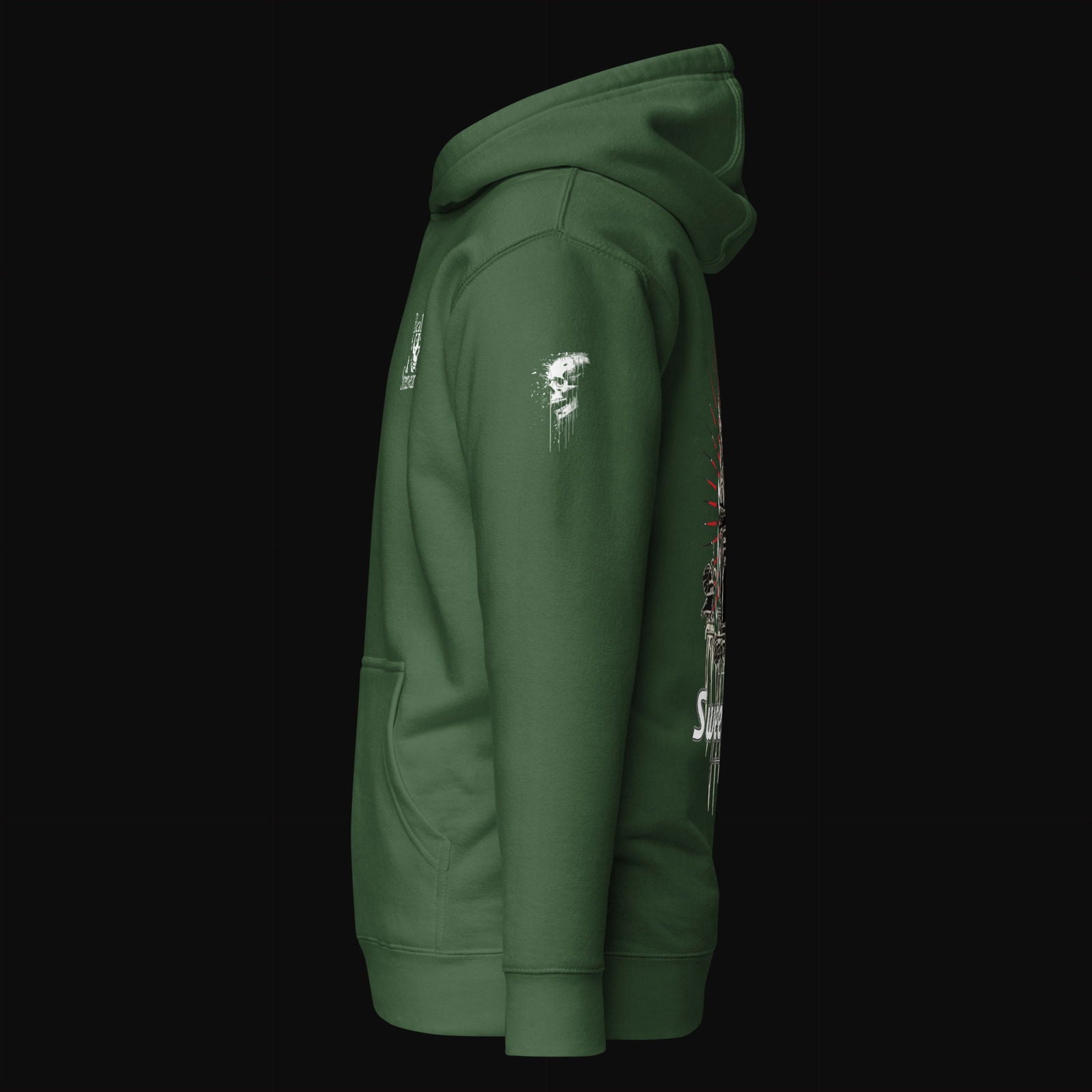Abandoned Sanctuary Cotton Hoodie - Sweet As Hell Designs