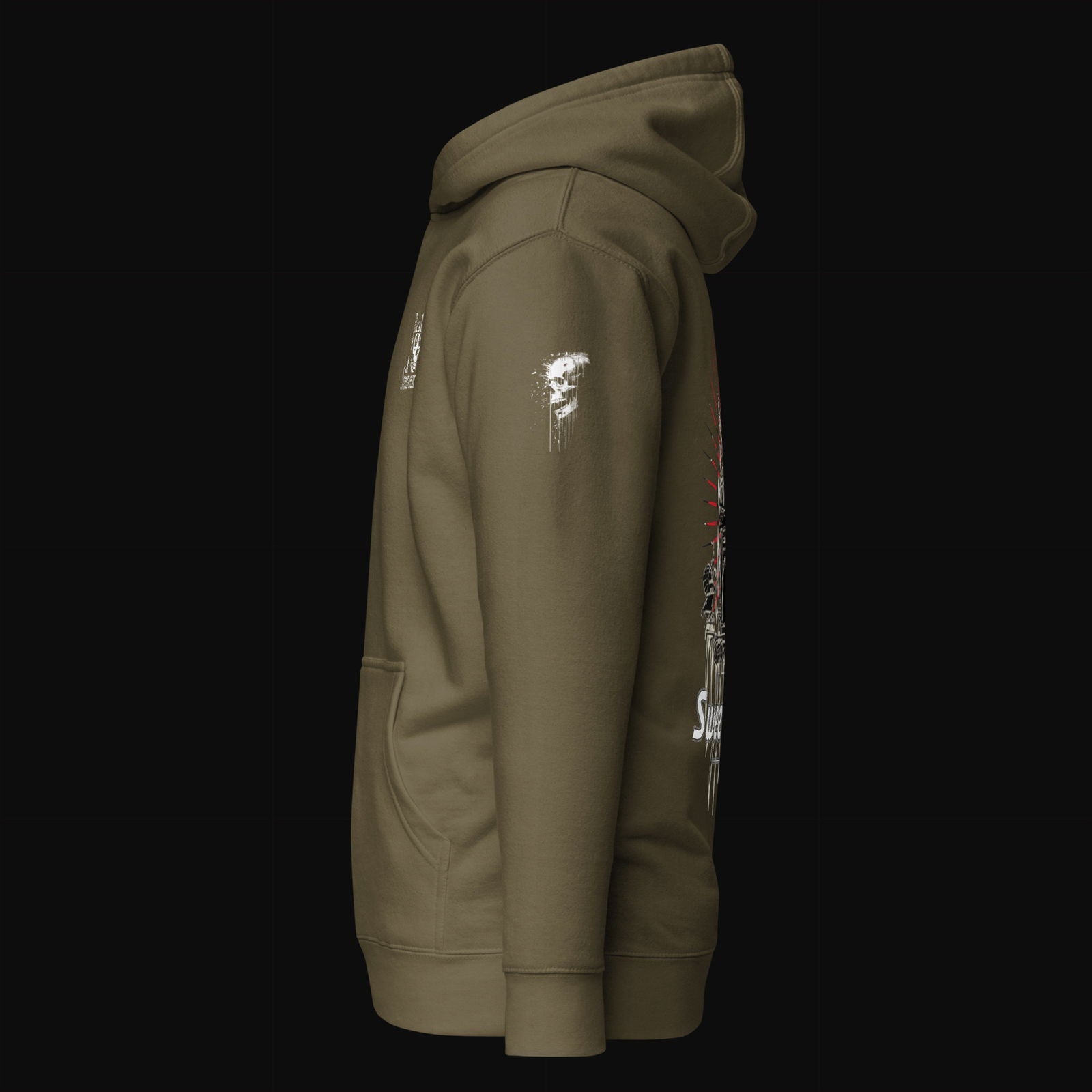 Abandoned Sanctuary Cotton Hoodie - Sweet As Hell Designs