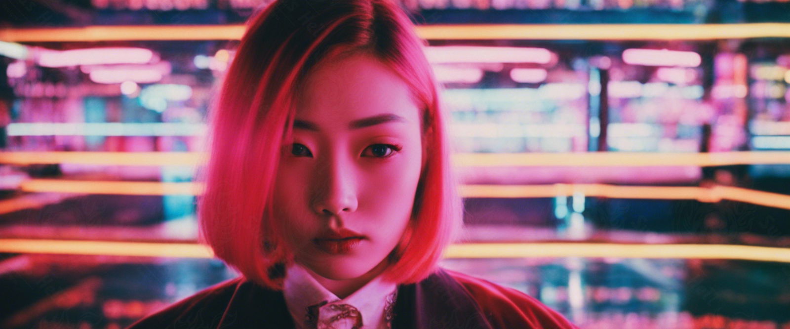 Female Fashion Portrait Photography with Motion Blur Effect and Surreal Graphic Elements 21 by 9 0002 SN826 - Sweet As Hell Designs