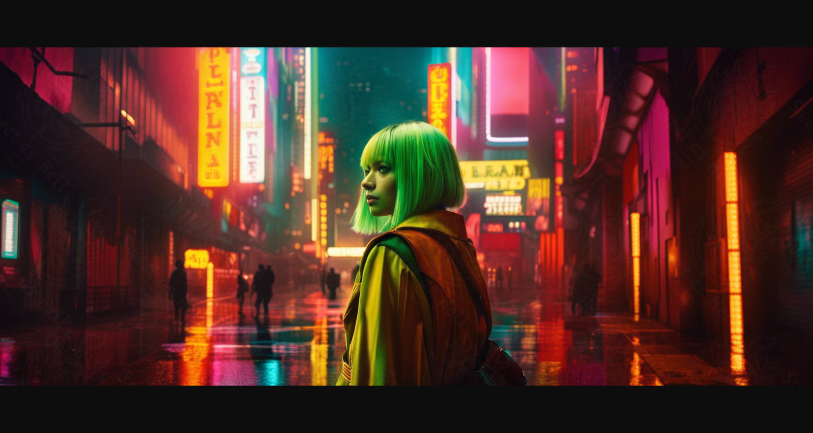 Female Portrait With A Gritty Cinematic City Background 0005 SN832 - Sweet As Hell Designs