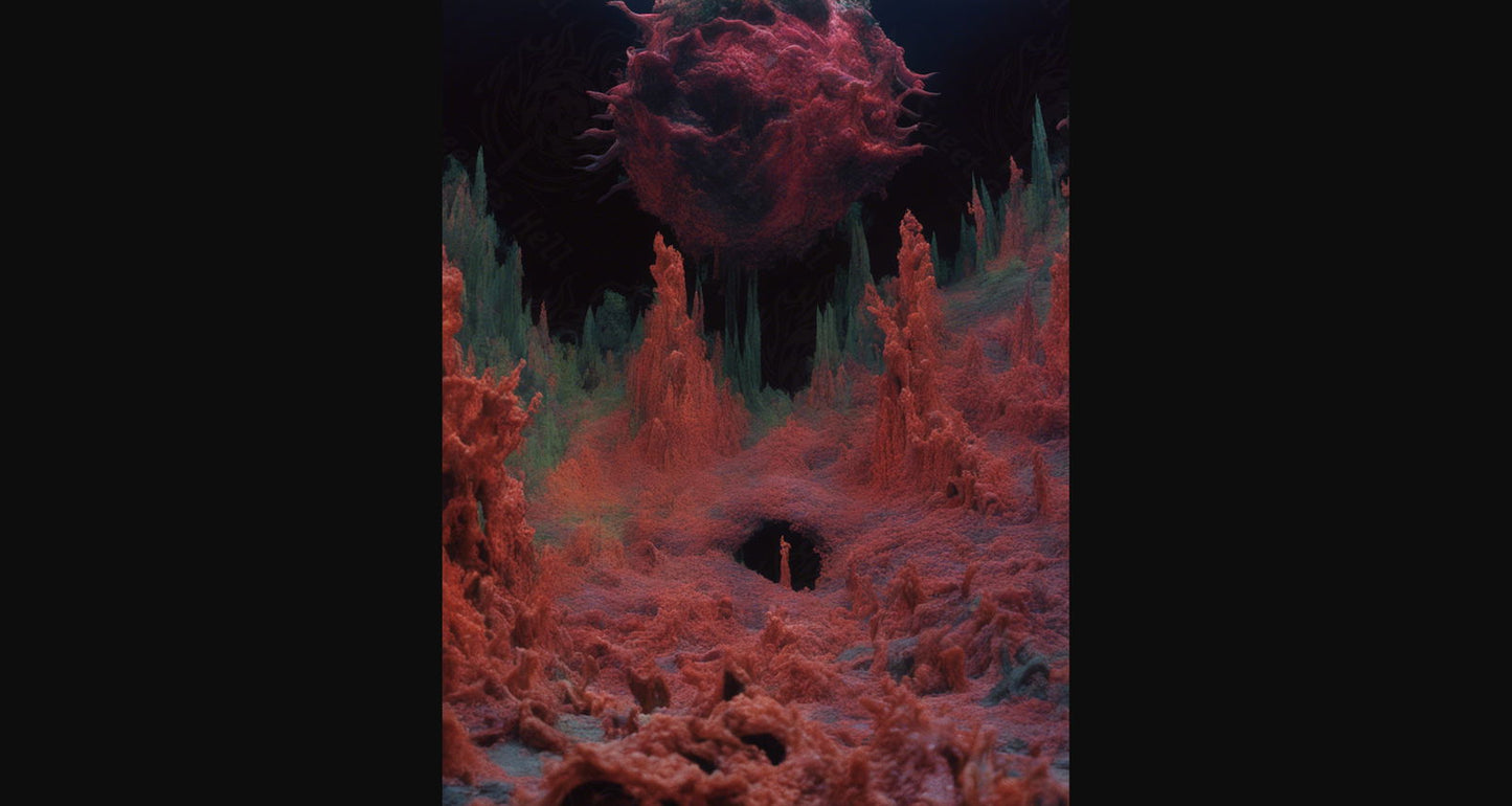 Horror and Miasma 04 by 05 0046 SN190 - Sweet As Hell Designs