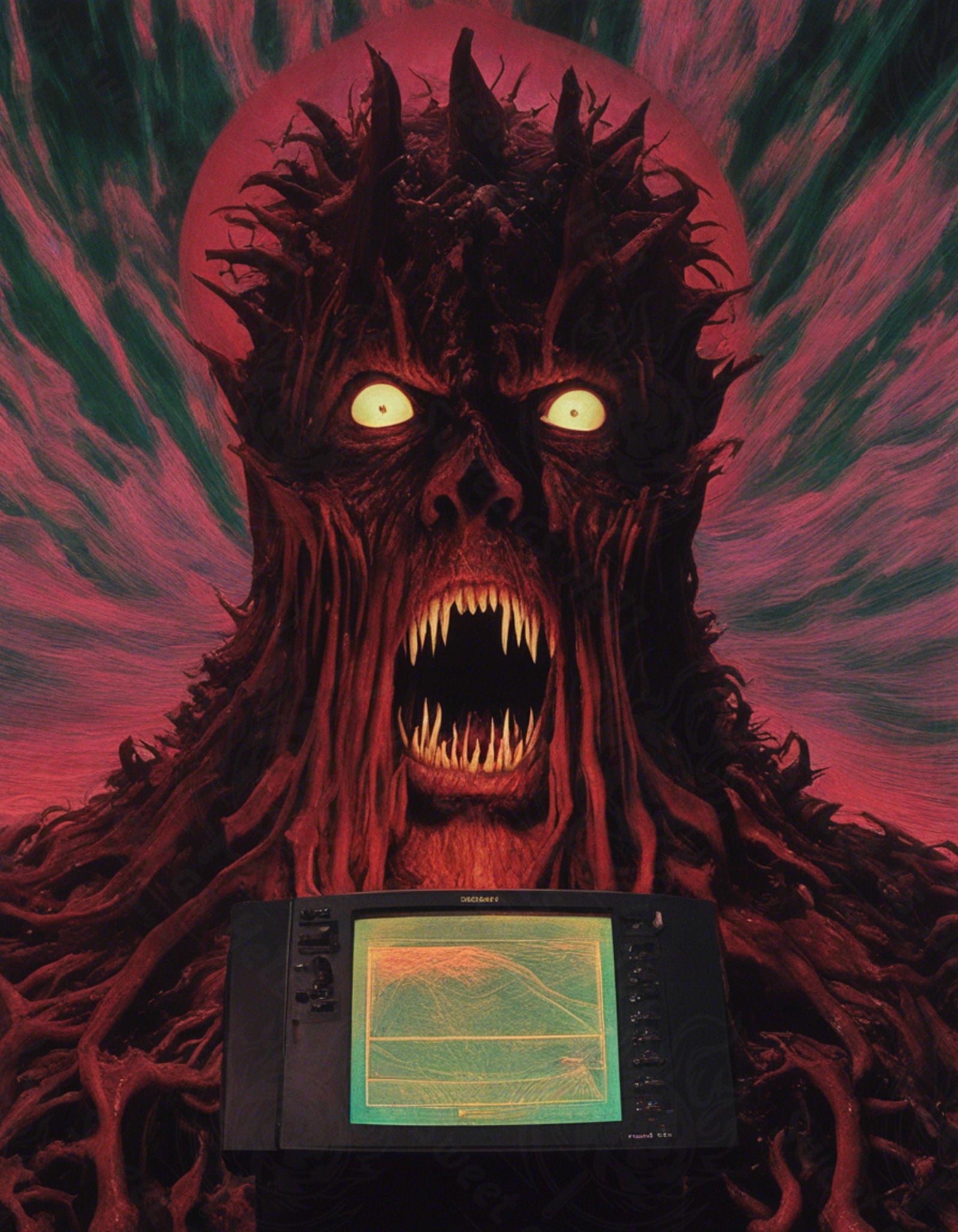 Horror and Miasma 04 by 05 0141 SN510 - Sweet As Hell Designs