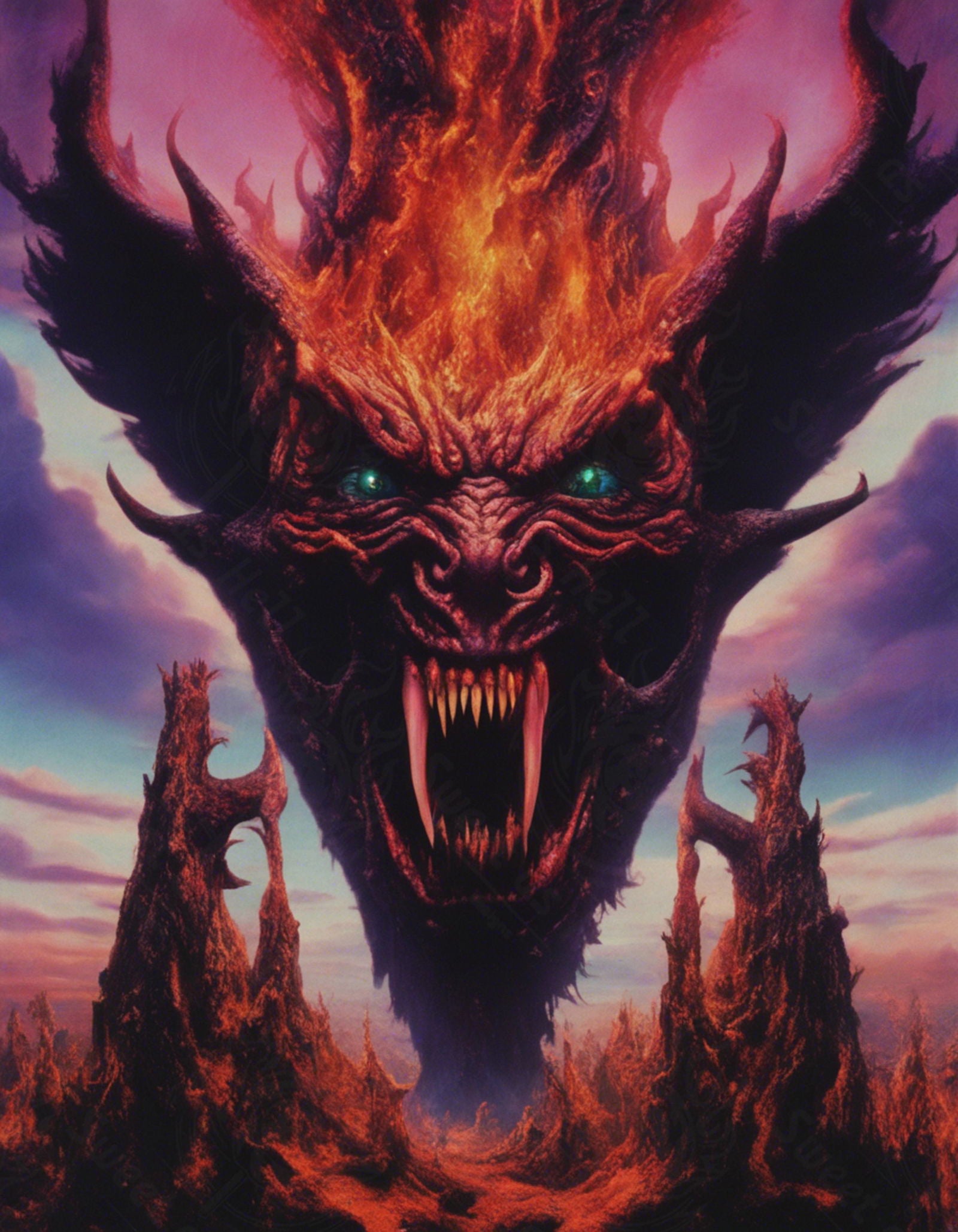 Horror and Miasma 04 by 05 0145 SN514 - Sweet As Hell Designs