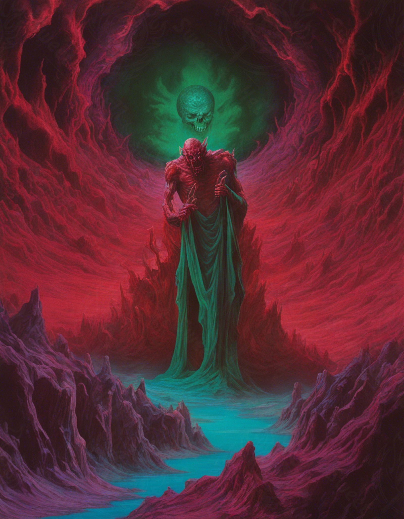 Horror and Miasma 04 by 05 0153 SN522 - Sweet As Hell Designs