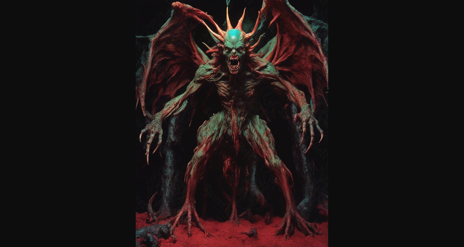 Horror and Miasma 04 by 05 0203 SN572 - Sweet As Hell Designs