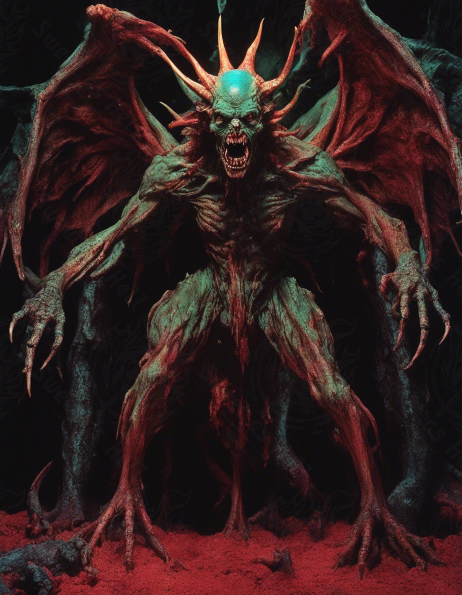 Horror and Miasma 04 by 05 0203 SN572 - Sweet As Hell Designs