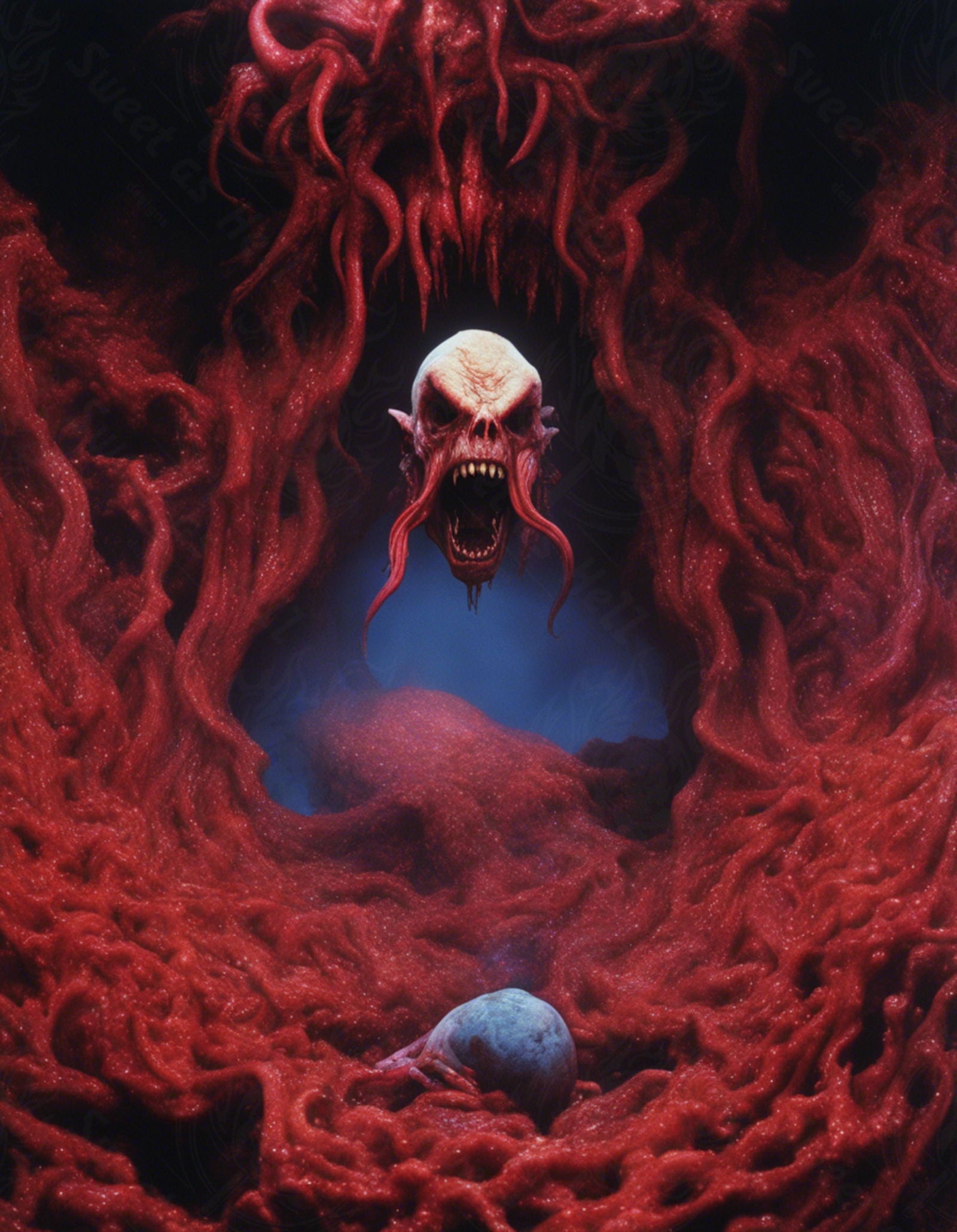 Horror and Miasma 04 by 05 0209 SN578 - Sweet As Hell Designs