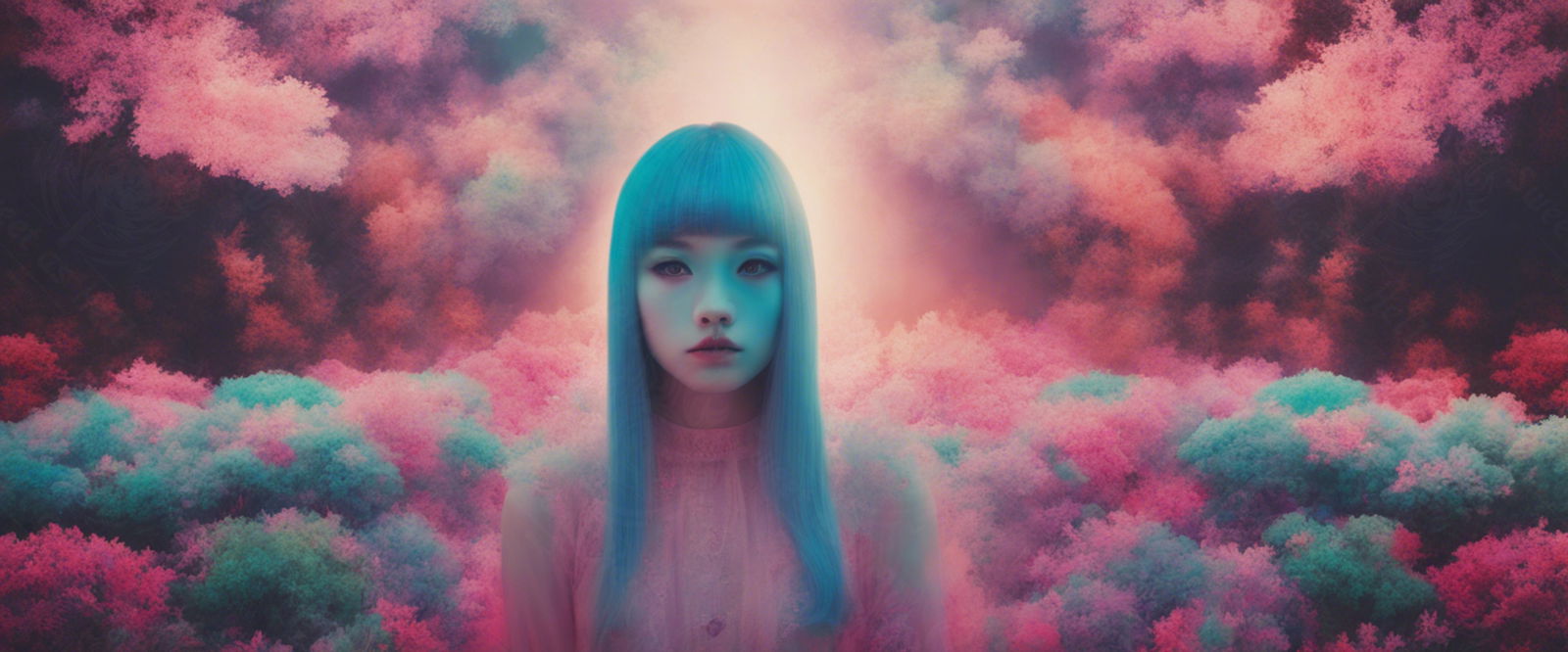 Illustrated High Fashion Female Portrait Photography with Surreal Elements 21 by 9 0001 SN865 - Sweet As Hell Designs