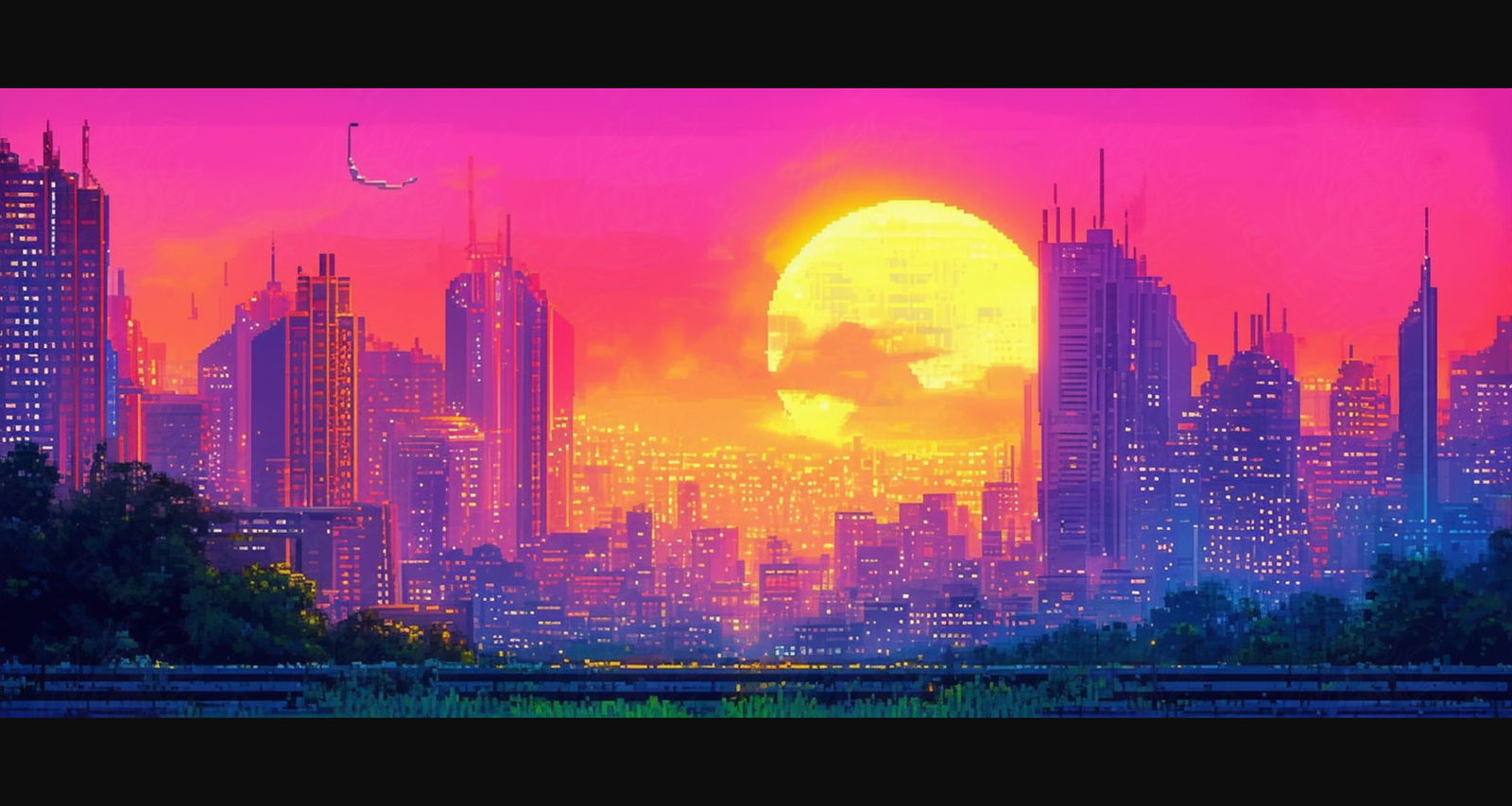 Lo Fi Street Level Scene 21 by 9 0001 SN920 - Sweet As Hell Designs