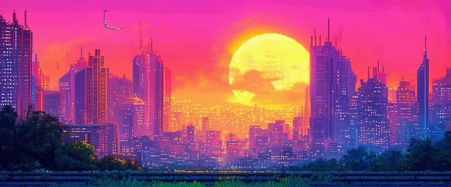Lo Fi Street Level Scene 21 by 9 0001 SN920 - Sweet As Hell Designs