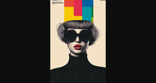 Modern Art Styled Fashion Ad Photo 02 by 03 007 SN2507 - Sweet As Hell Designs