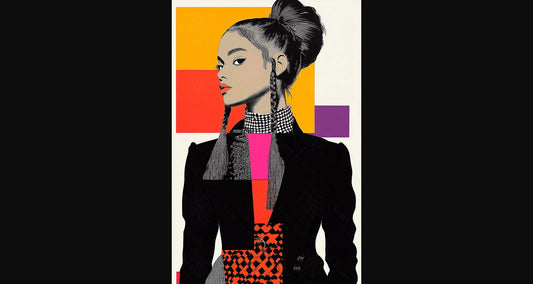 Modern Art Styled Fashion Ad Photo 02 by 03 012 SN2512 - Sweet As Hell Designs