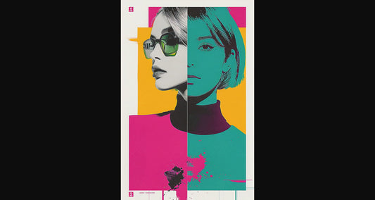 Modern Art Styled Fashion Ad Photo 02 by 03 020 SN2520 - Sweet As Hell Designs