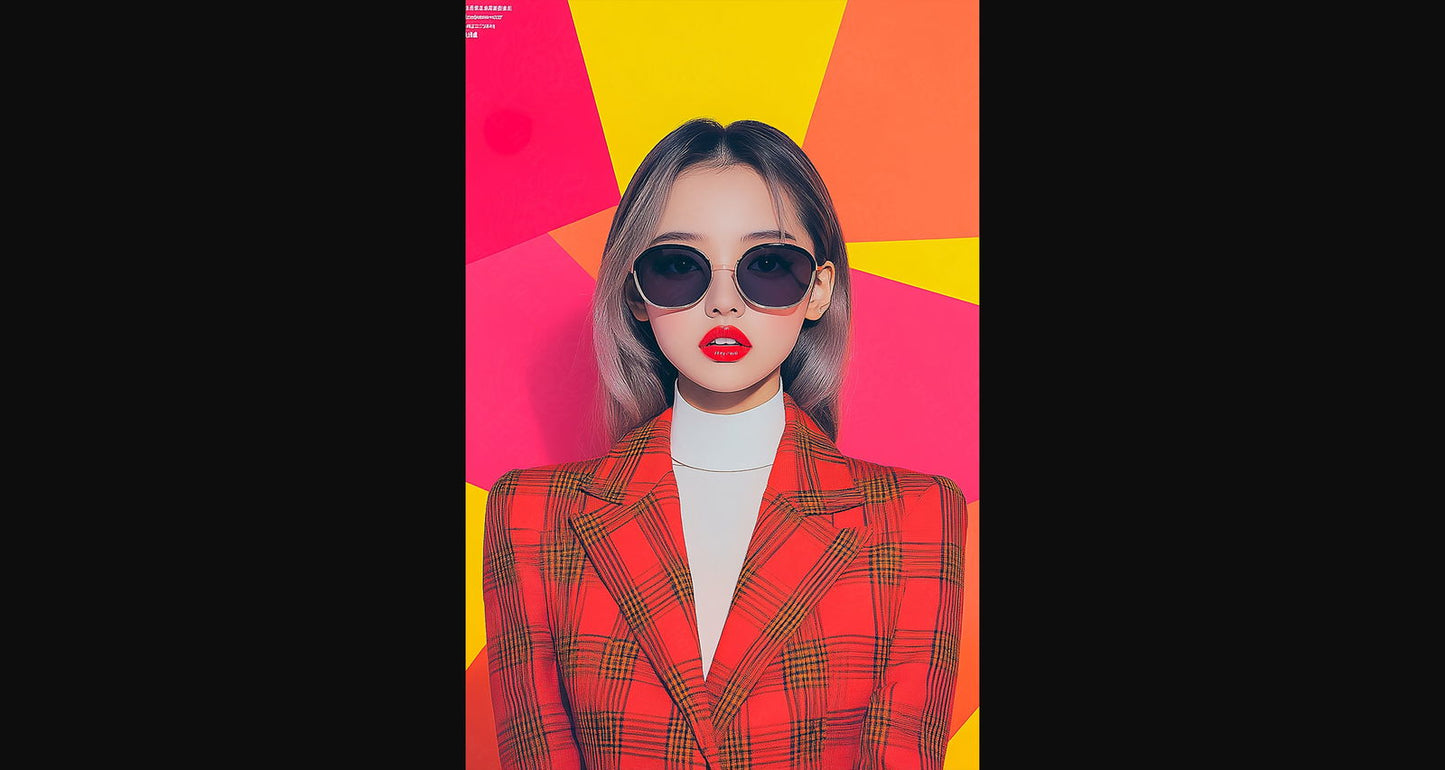 Modern Art Styled Fashion Ad Photo 02 by 03 024 SN2524 - Sweet As Hell Designs
