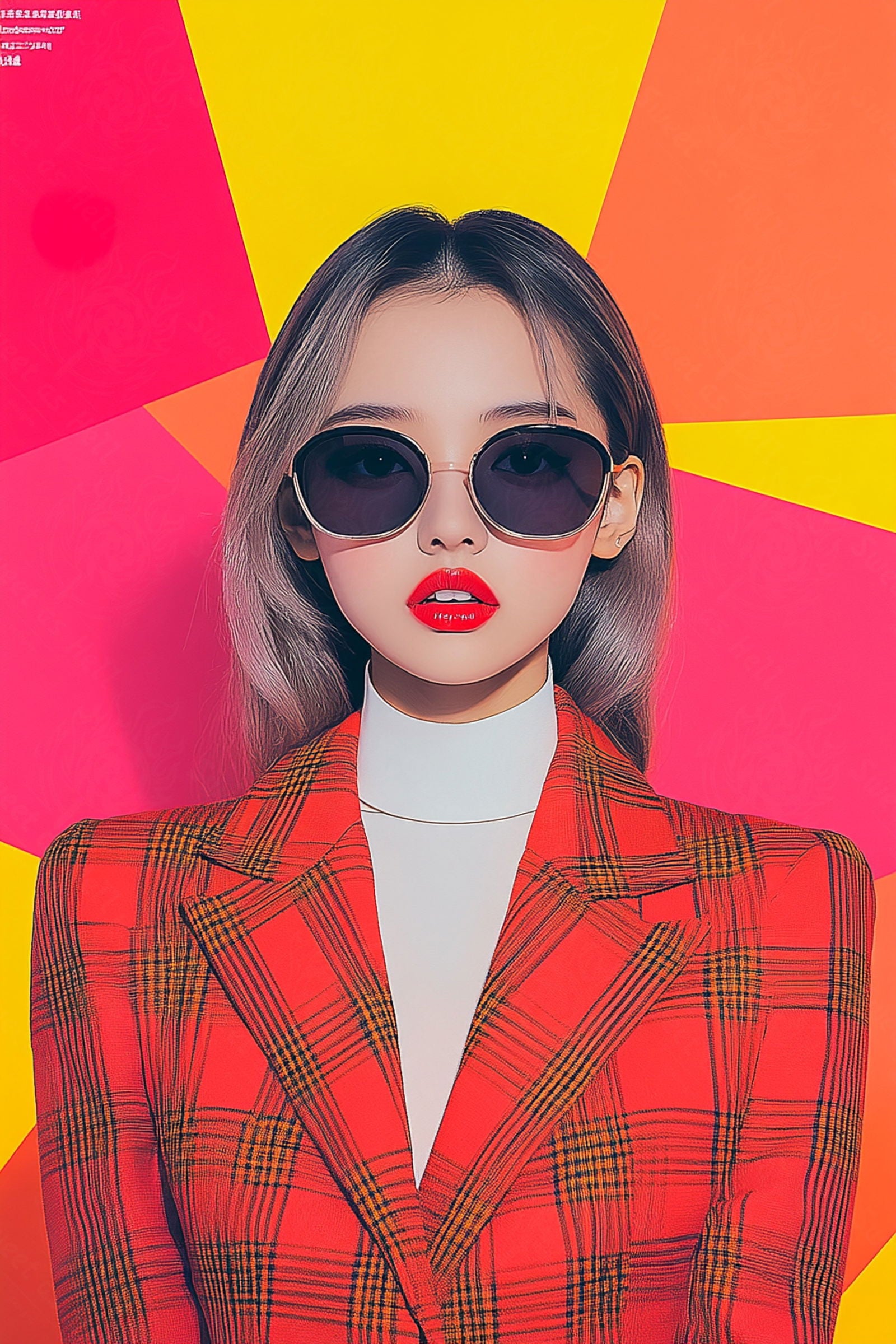 Modern Art Styled Fashion Ad Photo 02 by 03 024 SN2524 - Sweet As Hell Designs