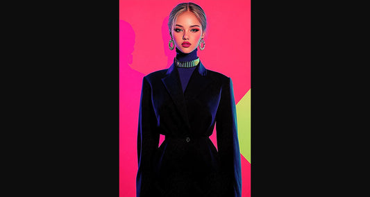 Modern Art Styled Fashion Ad Photo 02 by 03 031 SN2531 - Sweet As Hell Designs
