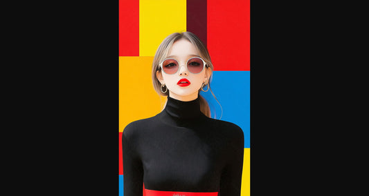 Modern Art Styled Fashion Ad Photo 02 by 03 032 SN2532 - Sweet As Hell Designs