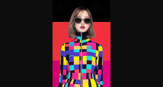 Modern Art Styled Fashion Ad Photo 02 by 03 038 SN2538 - Sweet As Hell Designs