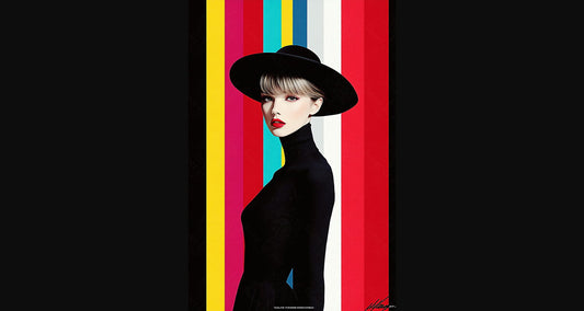 Modern Art Styled Fashion Ad Photo 02 by 03 040 SN2540 - Sweet As Hell Designs
