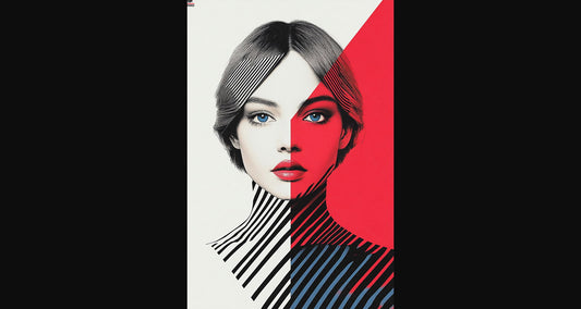 Modern Art Styled Fashion Ad Photo 02 by 03 047 SN2547 - Sweet As Hell Designs