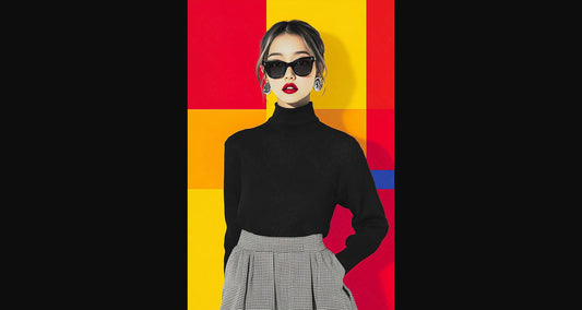 Modern Art Styled Fashion Ad Photo 02 by 03 051 SN2551 - Sweet As Hell Designs