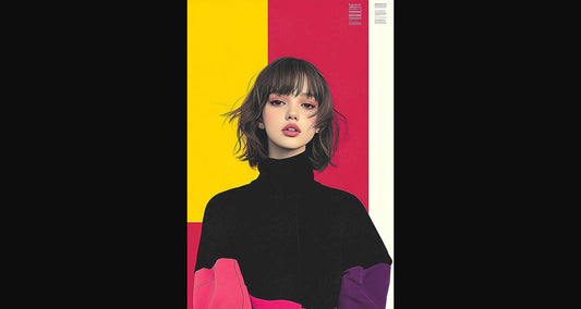 Modern Art Styled Fashion Ad Photo 02 by 03 055 SN2555 - Sweet As Hell Designs