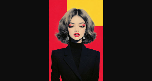 Modern Art Styled Fashion Ad Photo 02 by 03 063 SN2563 - Sweet As Hell Designs