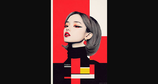 Modern Art Styled Fashion Ad Photo 02 by 03 064 SN2564 - Sweet As Hell Designs