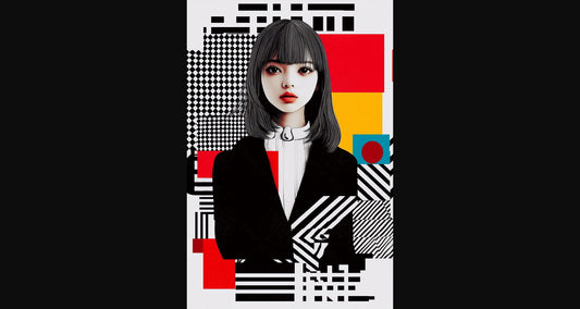 Modern Art Styled Fashion Ad Photo 02 by 03 084 SN2584 - Sweet As Hell Designs