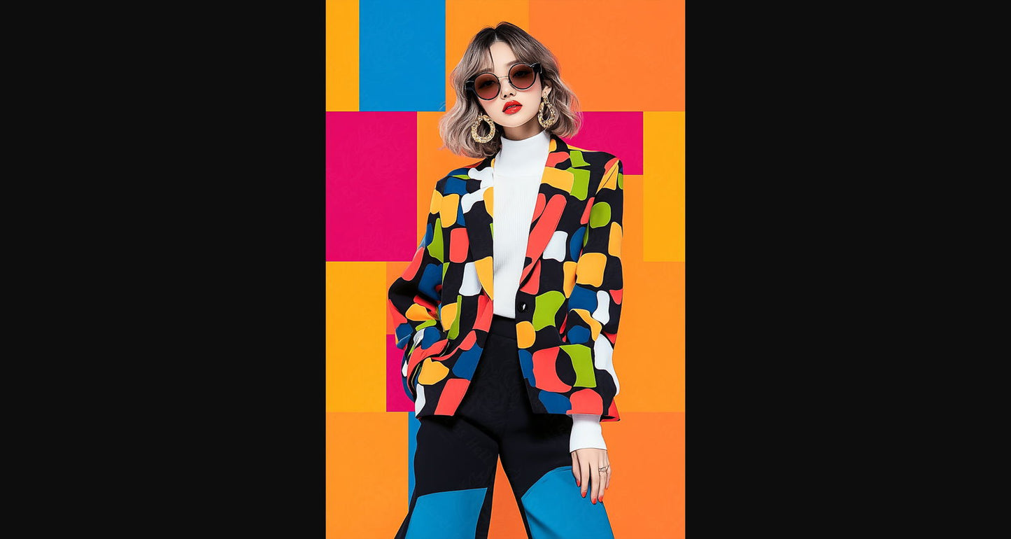 Modern Art Styled Fashion Ad Photo 02 by 03 089 SN2589 - Sweet As Hell Designs