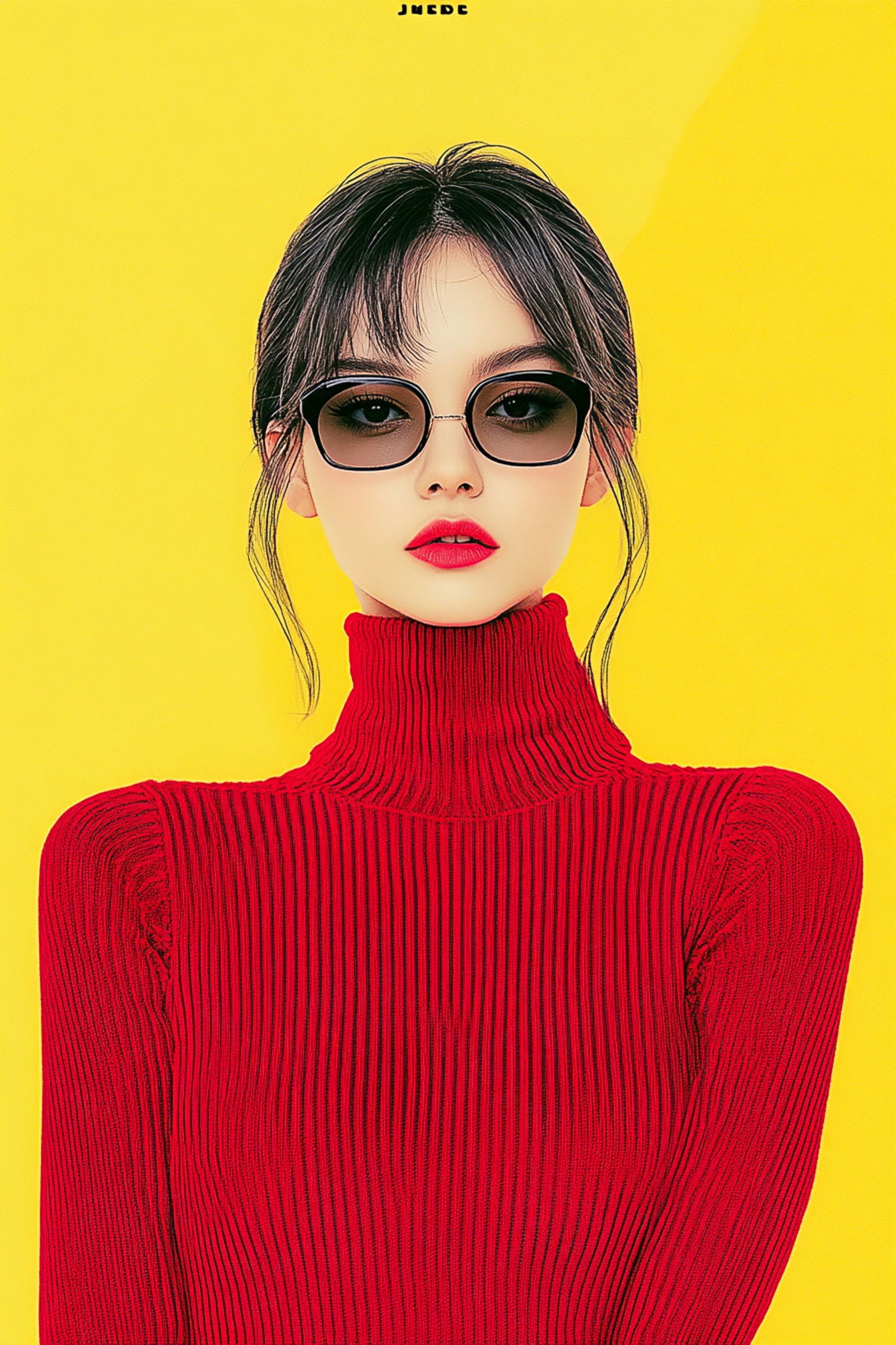 Modern Art Styled Fashion Ad Photo 02 by 03 092 SN2592 - Sweet As Hell Designs