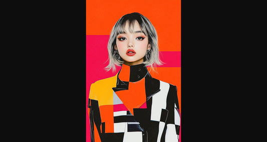 Modern Art Styled Fashion Ad Photo 02 by 03 099 SN2599 - Sweet As Hell Designs