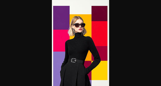 Modern Art Styled Fashion Ad Photo 02 by 03 103 SN2603 - Sweet As Hell Designs