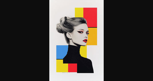 Modern Art Styled Fashion Ad Photo 02 by 03 105 SN2605 - Sweet As Hell Designs