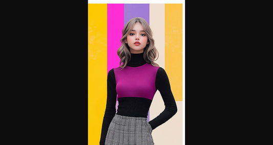 Modern Art Styled Fashion Ad Photo 02 by 03 109 SN2609 - Sweet As Hell Designs