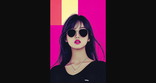 Modern Art Styled Fashion Ad Photo 02 by 03 111 SN2611 - Sweet As Hell Designs