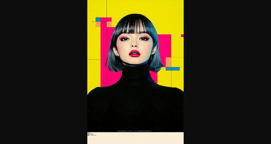 Modern Art Styled Fashion Ad Photo 02 by 03 113 SN2613 - Sweet As Hell Designs