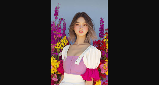 Modern Art Styled Fashion Ad Photo 02 by 03 117 SN2617 - Sweet As Hell Designs