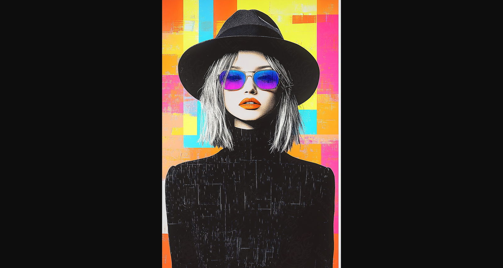 Modern Art Styled Fashion Ad Photo 02 by 03 129 SN2629 - Sweet As Hell Designs