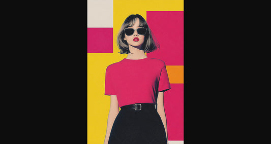 Modern Art Styled Fashion Ad Photo 02 by 03 132 SN2632 - Sweet As Hell Designs