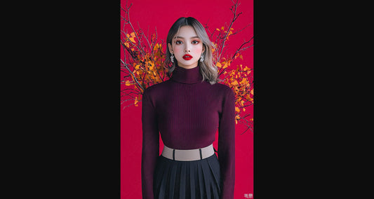 Modern Art Styled Fashion Ad Photo 02 by 03 136 SN2636 - Sweet As Hell Designs