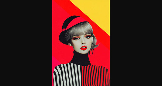 Modern Art Styled Fashion Ad Photo 02 by 03 149 SN2649 - Sweet As Hell Designs