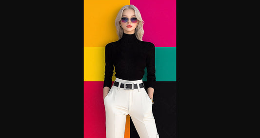 Modern Art Styled Fashion Ad Photo 02 by 03 153 SN2653 - Sweet As Hell Designs