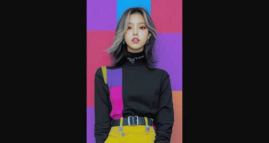 Modern Art Styled Fashion Ad Photo 02 by 03 164 SN2664 - Sweet As Hell Designs