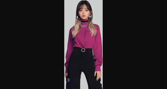 Modern Art Styled Fashion Ad Photo With A Transparent Background 010 SN2837 - Sweet As Hell Designs