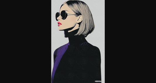 Modern Art Styled Fashion Ad Photo With A Transparent Background 022 SN2849 - Sweet As Hell Designs
