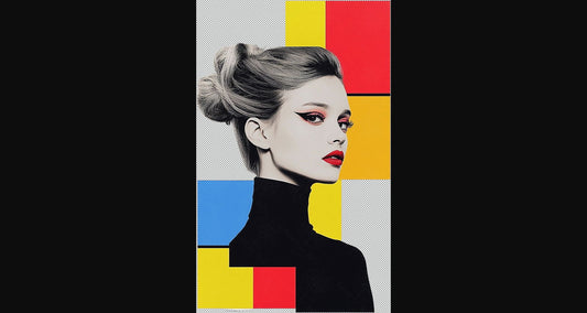 Modern Art Styled Fashion Ad Photo With A Transparent Background 024 SN2851 - Sweet As Hell Designs